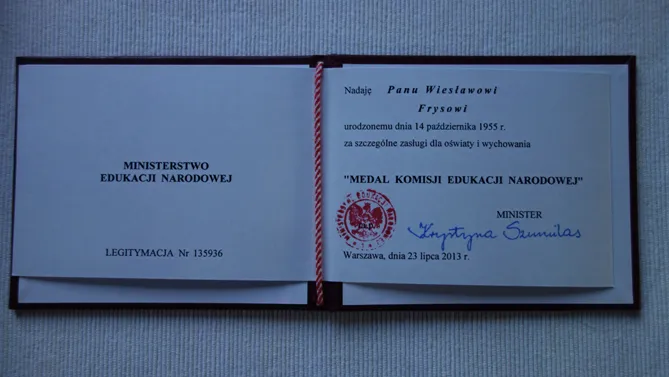 medal komisji narodowej